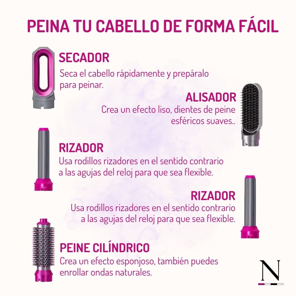 AURORA - Secador 5 en 1