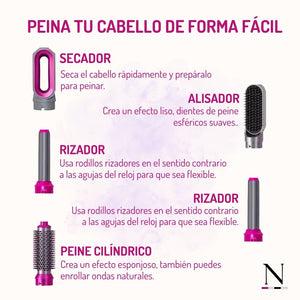 AURORA - Secador 5 en 1